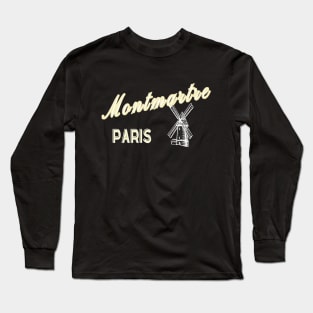 Montmartre Paris Long Sleeve T-Shirt